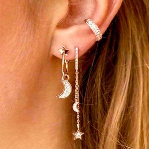Sun and Moon Earrings